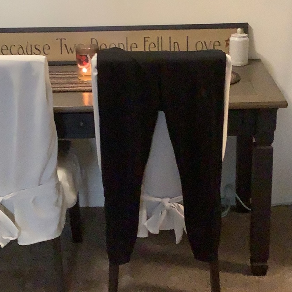 Womens JOYLAB workout leggings black size Large.